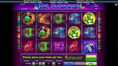 The Alchemist Slot Machine .